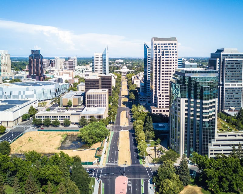 Sacramento city scape